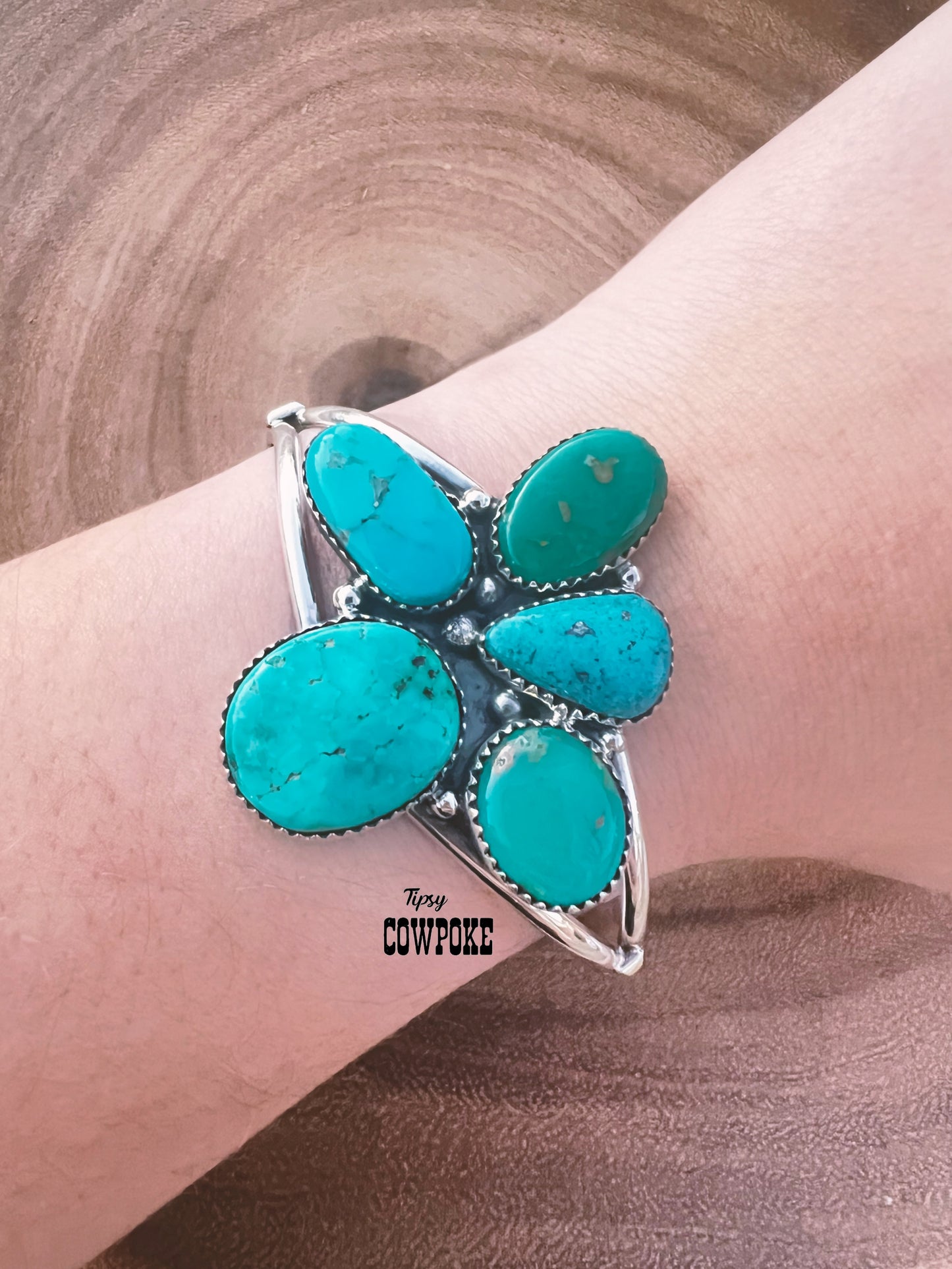 Turquoise Galore Cuff Bracelet