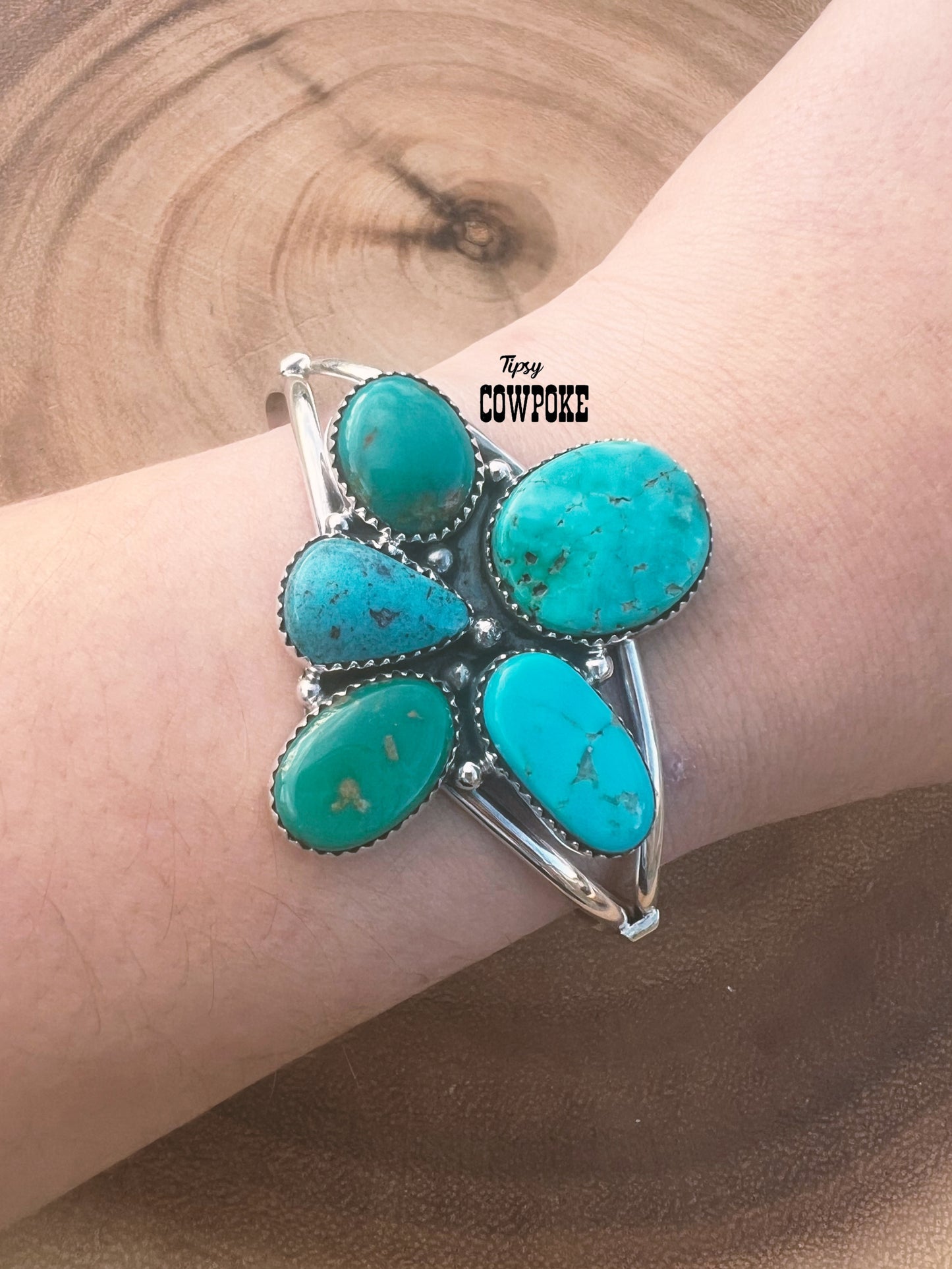 Turquoise Galore Cuff Bracelet