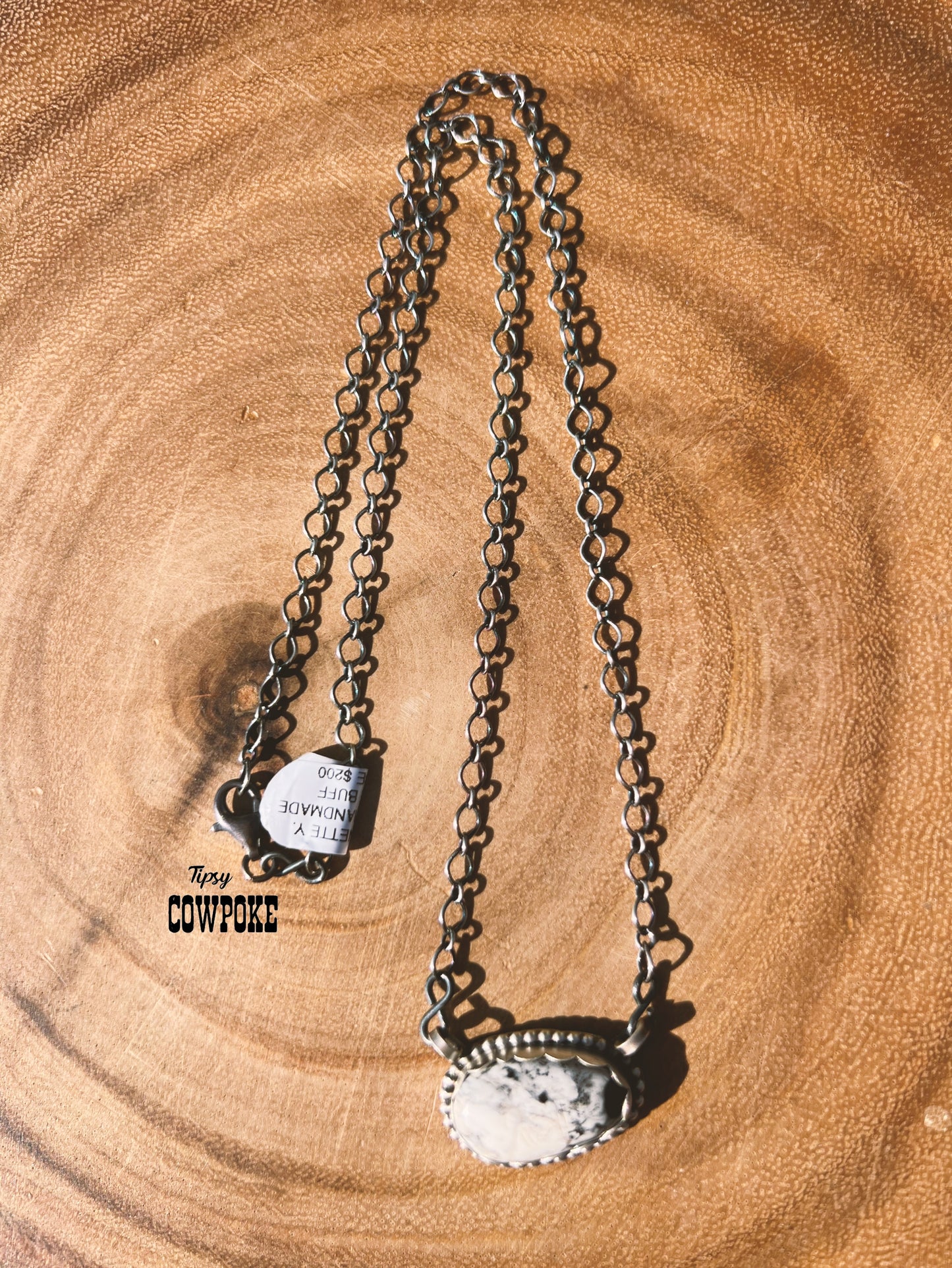 White Buffalo Houston Necklace